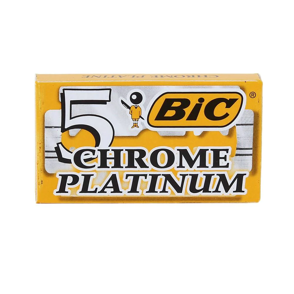 Skutimosi peiliukai BIC Chrome Platinum (5 vnt.)